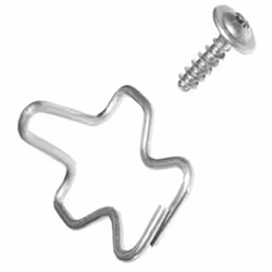 Agraphe support résistance d'origine pour lave-linge WHIRLPOOL, BAUKNECHT, INDESIT, FAR, ARISTON HOTPOINT, IGNIS, LADEN, PROL ...