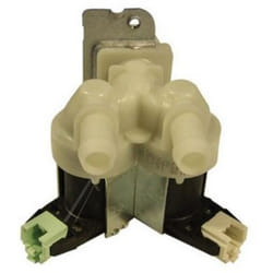 Electrovanne 2 voies (143811-43018) (481228128468) Lave-linge Whirlpool bauknecht, laden, bosch, ignis, indesit, siemens, arist