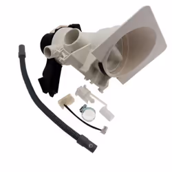 Pompe de vidange d'origine pour lave-linge BAUKNECHT, WHIRLPOOL, BAUCKNECHT, LADEN, IKEA WHIRLPOOL, IGNIS, BOSCH, ZANUSSI 481 ...