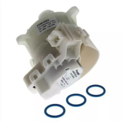 Indesit - Kit moteur alterne 3 voies p9 + joint o-ring Whirlpool C00525113