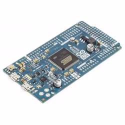 Arduino Due. Fréquence du processeur : 84 MHz, modèle de microcontrôleur : AT91SAM3X8E. Mémoire flash : 0,512 Mo, SRAM (mémoi ...