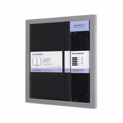 Moleskine Kit Croquis Collection Art, Monochromatique, Noir, Mat, 165 g/m², Couverture rigide, Adulte