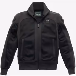 Blauer Easy Air Pro Veste textile de moto, noir-gris, taille L pour Hommes