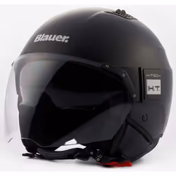 Blauer BET Monochrome Casque Jet, noir, taille L pour Hommes