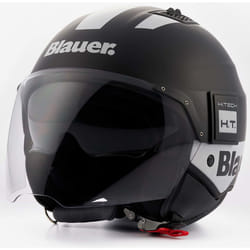 Blauer BET HT Casque Jet, noir-blanc, taille S pour Hommes