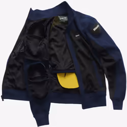 Blauer Easy Air Pro Veste textile de moto, noir-bleu, taille S pour Hommes