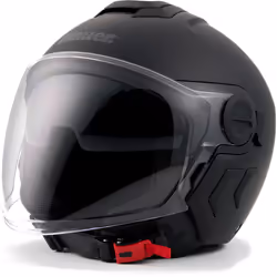 Blauer Demi Jet DJ-01 Monocolor Casque jet, noir, taille S pour Hommes