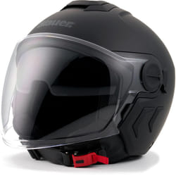 Blauer Demi Jet DJ-01 Monocolor Casque jet, noir, taille S pour Hommes