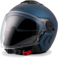Blauer Demi Jet DJ-01 Monocolor Casque jet, bleu, taille XL pour Hommes