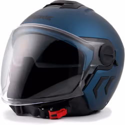 Blauer Demi Jet DJ-01 Monocolor Casque jet, bleu, taille XL pour Hommes