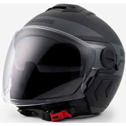 Blauer Demi Jet DJ-01 Graphic B Casque jet, noir, taille XS pour Hommes