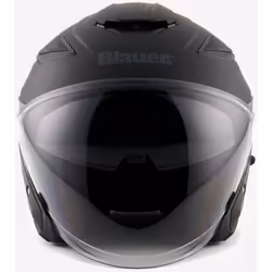 Blauer JJ-01 Monocolor Casque jet, noir, taille M pour Hommes