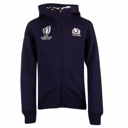 Sweatshirt à capuche zippé enfant Écosse Merch RWC Country