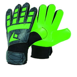 Gants de gardien enfant Macron Leopard - vert fluo/gris