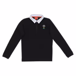 Polo manches longues enfant Pays de Galles Rugby XV Merch CA LF