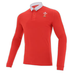 Polo manches longues Pays de Galles Merch