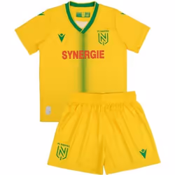 Maillot et short - Macron - FC Nantes - Enfant - Jaune - Manches courtes - Respirant