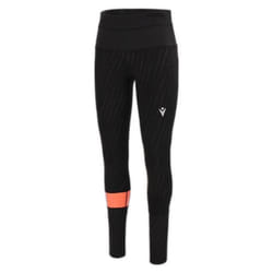 Legging femme Macron Run FCC Clover Light - noir/orange fluo - S