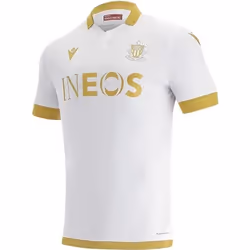Maillot de football - Macron - OGC Nice - Exterieur - Blanc - Manches courtes - Respirant