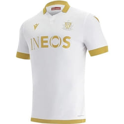 Maillot de football - Macron - OGC Nice - Exterieur - Blanc - Manches courtes - Respirant