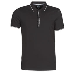 Polo zippé en coton  -  Armani exchange - Homme