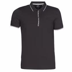 Polo zippé en coton - Armani exchange - Homme