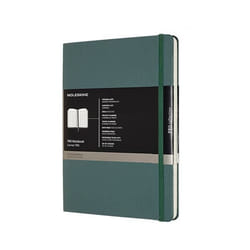 Cahier Moleskine - Pro - Grand - Couverture rigide - Vert -  Couleur forestière