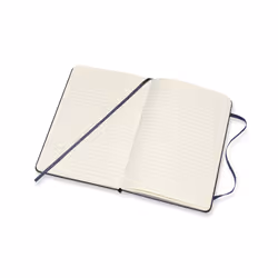 Moleskine Classic bloc-notes 208 feuilles Bleu