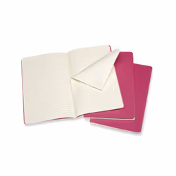 Moleskine Cahier bloc-notes 80 feuilles Rose