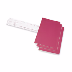 Moleskine Cahier bloc-notes 80 feuilles Rose