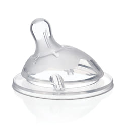 Chicco 00081011100000 tétine de biberon Silicone Rond Faible débit
