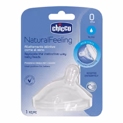 Chicco 00081011100000 tétine de biberon Silicone Rond Faible débit
