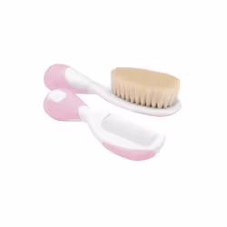 Chicco 00006569100000 brosse à cheveux et peigne Peigne pour cheveux Rose, Blanc 2 pièce(s)
