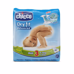 Chicco 8058664029594, Garçon/Fille, 4 kg, 9 kg, Blanc, 21 pièce(s), Sac en plastique