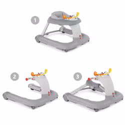 Chicco Trotteur 1 2 3 Silver