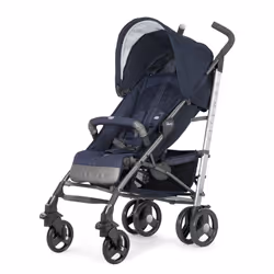 Chicco 05079548090000, Ciel de lit, Poussette classique, Pliable, Bleu