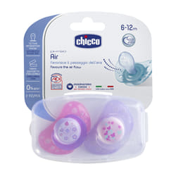 Chicco Sucette Silicone Rose 4m+