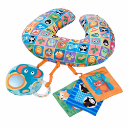 Chicco Coussin d'éveil multipositions, Lavable, Multicolore