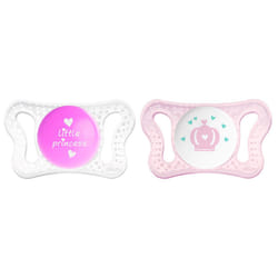 Chicco 00075121110000 tétine pour bébé Sucette ultra souple Rond Silicone Rose