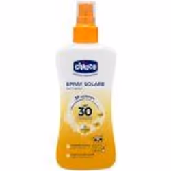 Le produit de bronzage Chicco Sun SPF 30 offre une protection parfaite de la peau de l’enfant contre les rayons solaires.