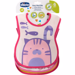 Les vêtements des enfants sortent rarement indemnes d’un bon repas. Le bavoir pour enfants Chicco Bibs permet à votre enfant ...