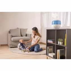 Chicco Humi Hot Advance humidificateur Vapeur Bleu, Blanc