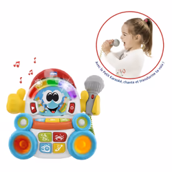 Chicco Le Petit Karaoké, 3 an(s), AA, 900 g, Multicolore