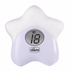 Chicco Sweet Lights, Thermomètre électrique, Intérieure, Numérique, Blanc, Table, Rond