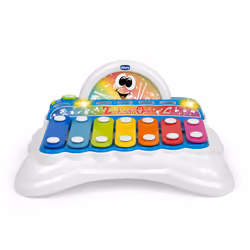 Chicco Flashy le Xylophone, Instrument de musique jouet, Xylophone, 1 an(s), AA, 867 g, Multicolore