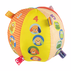 Chicco Balle Musicale, Balle de jeu, 0,25 an(s), Batteries requises