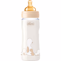 Proposez à votre enfant le bien-être que lui évoque le sein de sa mère. Le biberon Chicco Original Touch Neutral offre à votr ...