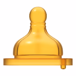 Chicco 00027810000000, Vanne anti-colique, Caoutchouc, Jaune, 2 pièce(s)
