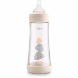 Lorsqu’il n’est pas possible de donner le sein à votre bébé, vous pouvez faire confiance au biberon Chicco Perfect 5 Neutral. ...