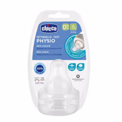 Chicco 00020311000000, Orthodontique, Valve anti-coliques, 2 pièce(s)